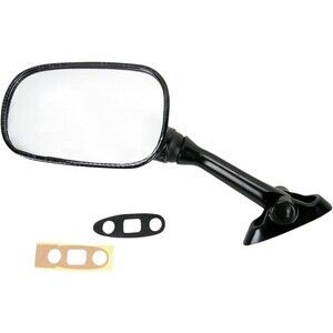 Emgo 20-69724 Carbon Left Side‎ Replacement Mirror for Suzuki GSXR